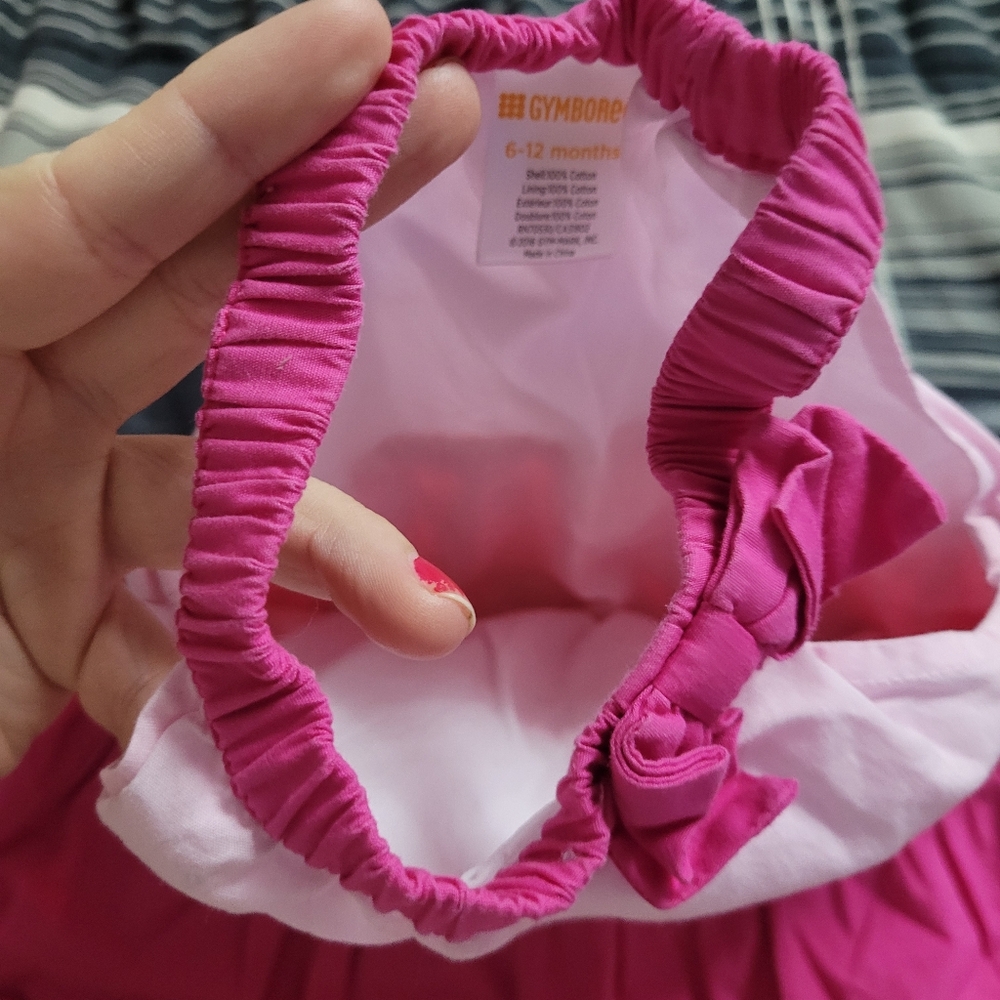 Gymboree 6-12 pink strapy dress - Picture 2 of 5